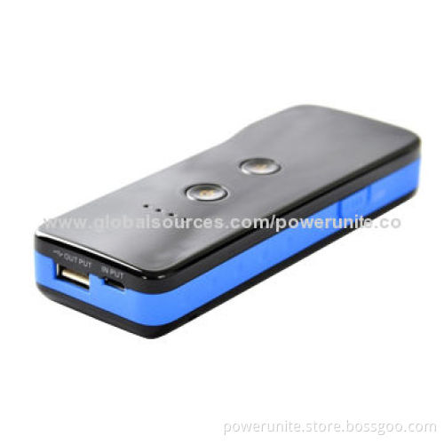 5,200mAh Portable Mobile Power Bank Supply, Shenzhen, 5V, 1,000mA Input